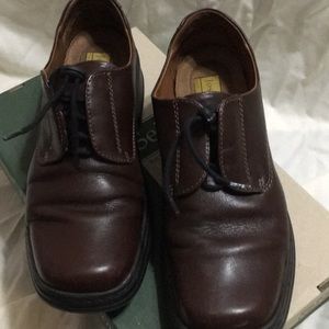 Brown oxfords